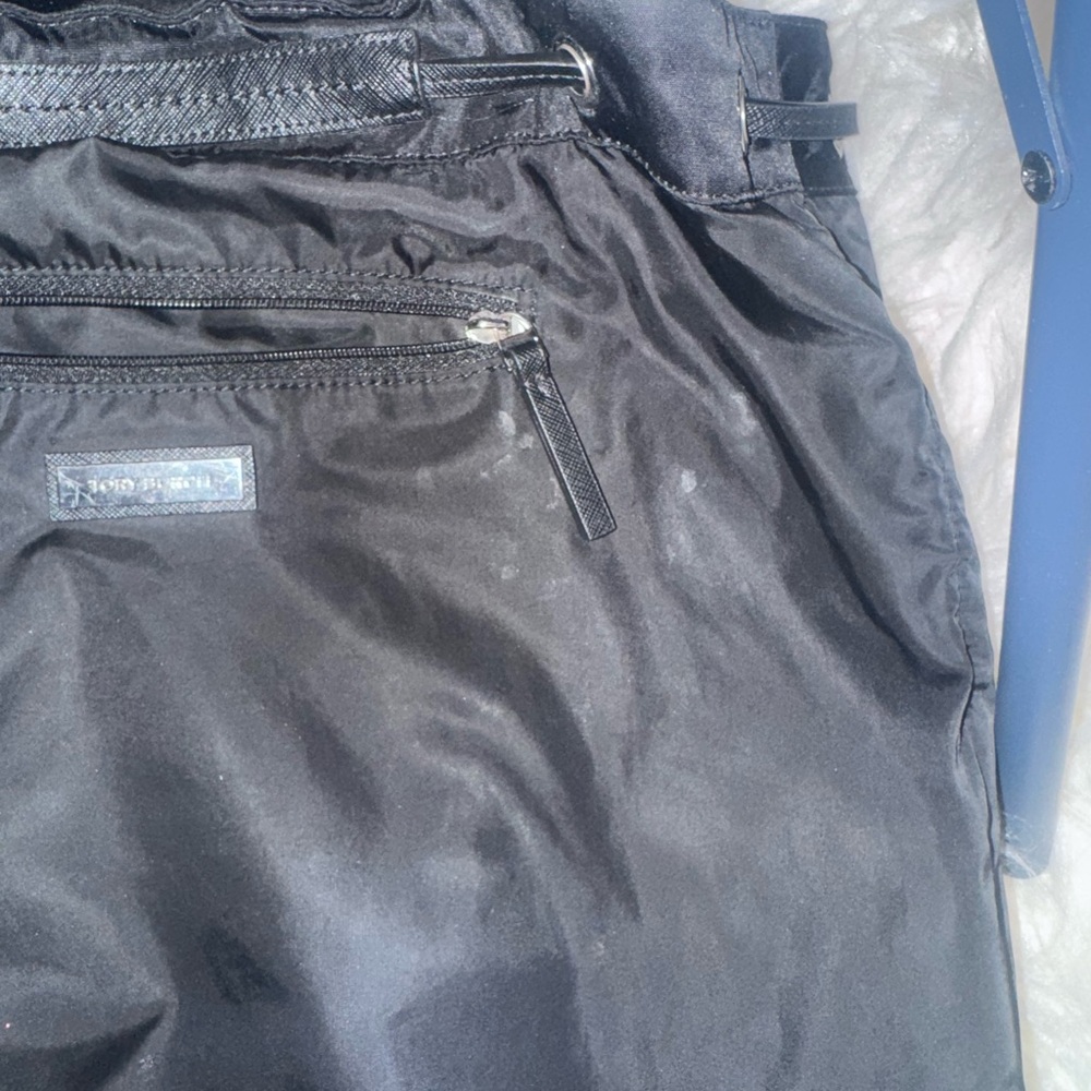 Tory Burch Euc Black Nylon Backpack - image 4